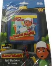Anagram 18" Handy Manny Birthday Foil Balloon, Multicolor