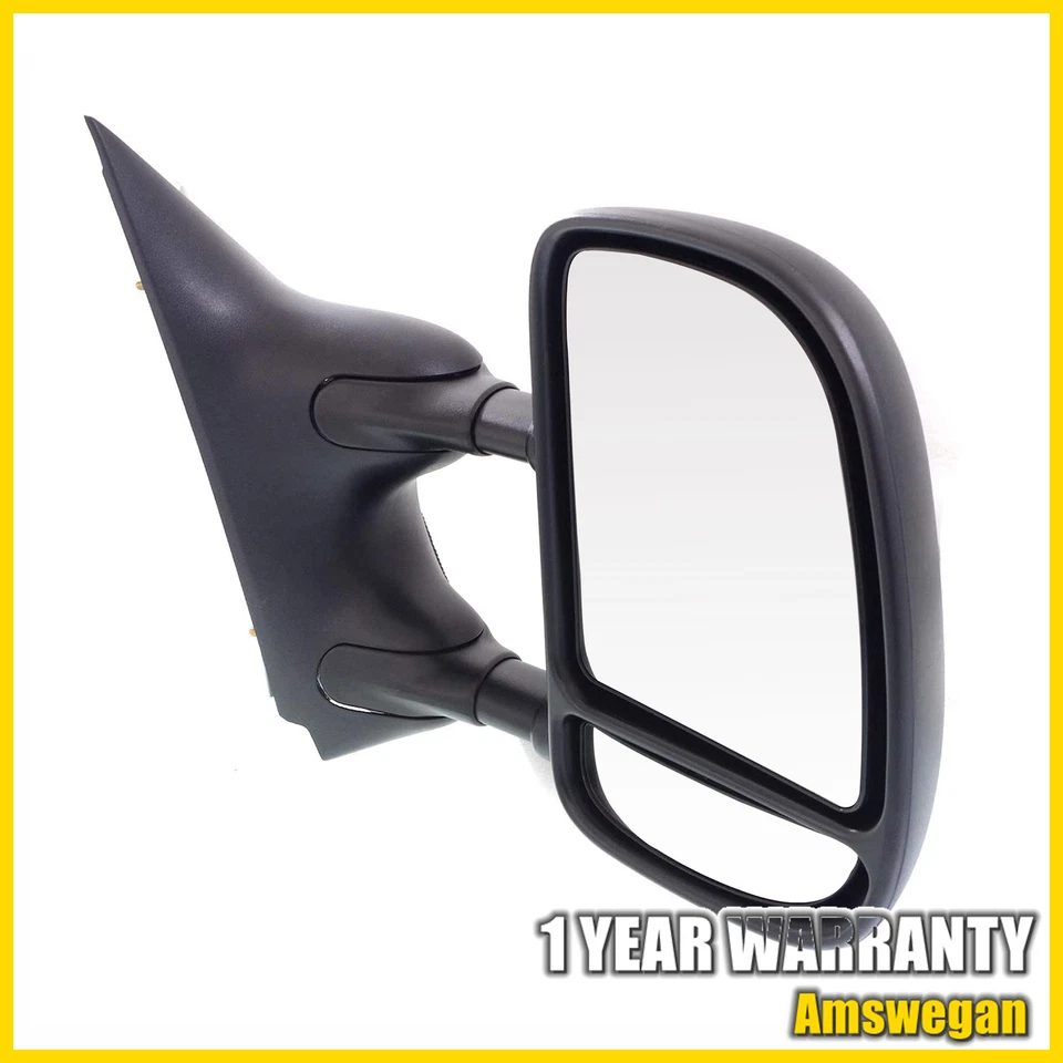 [Right] Manual Mirror For Ford E-150 E-250 E-350 E-450 E-550 Super Duty 2003-16 - Image 3 of 4