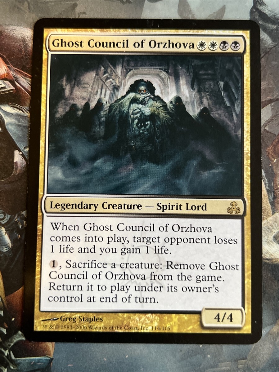 1x Ghost Council of Orzhova (114) Guildpact LP MTG Magic the