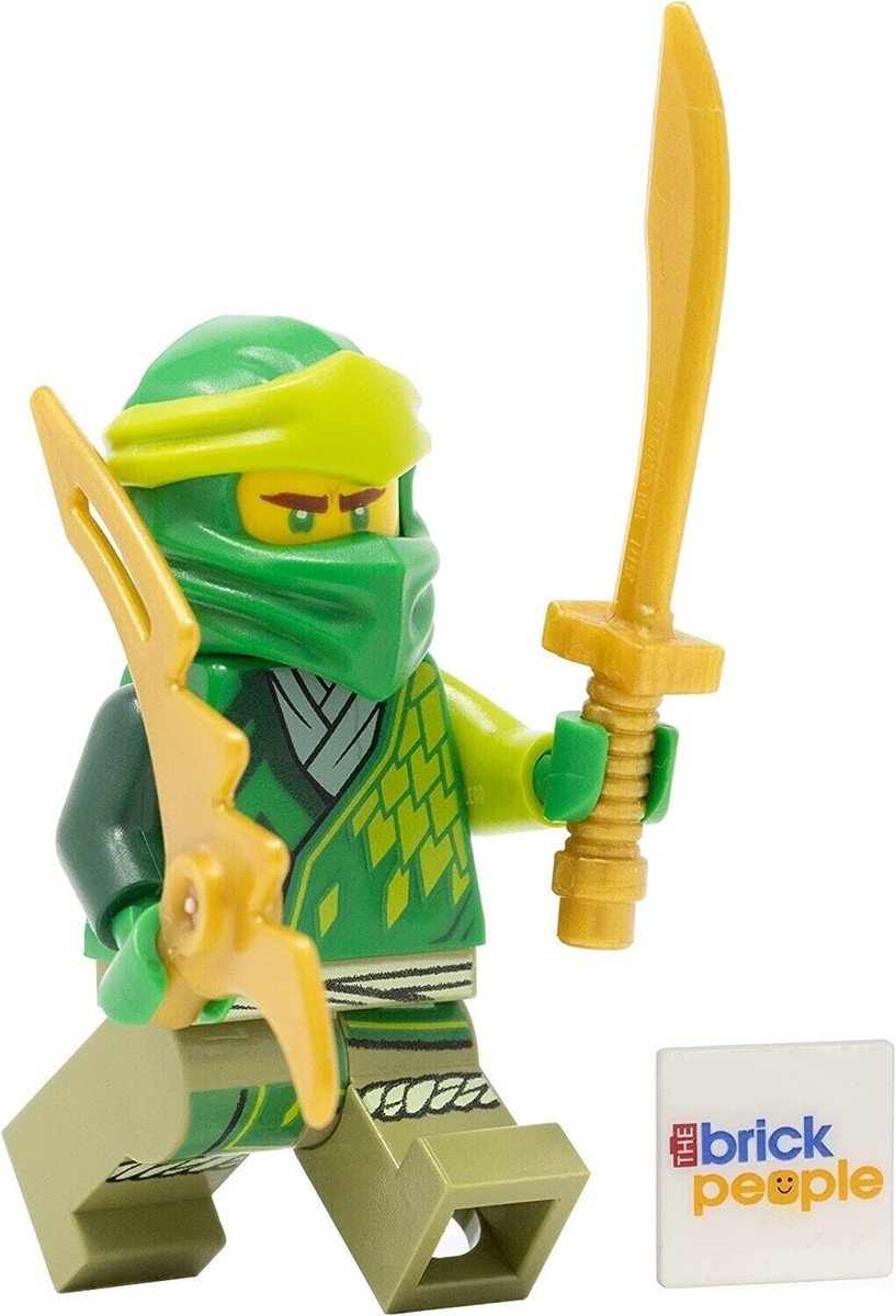 LEGO Ninjago Core: Green Ninja Lloyd Garmadon with Dual Weapons