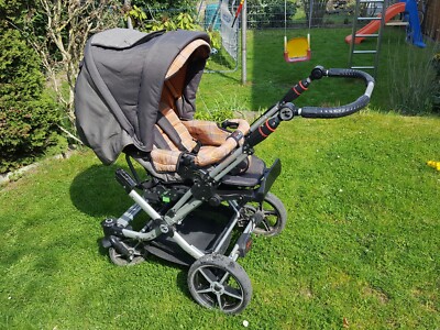 kinderwagen hartan topline s Bezug Orange/Braun, sehr guter Zustand |  eBay.de