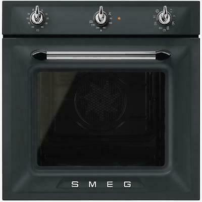 SMEG SF6905NO1 FORNO TERMOVENTILATO 60 CM NERO OPACO VAPOR CLEAN 8 FUNZIONI  | eBay