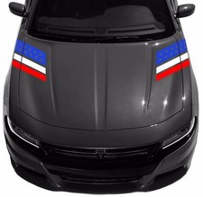 Usa Flag Fits Charger Fender Hood Hash Bars Vinyl Racing Stripe Red White Blue Usa Flag Fits Charger Fender Hood Hash Bars Vinyl Racing Stripe Red White Blue