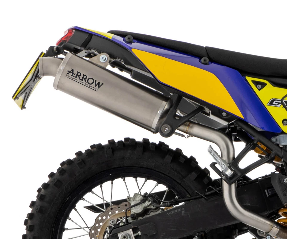 Auspuff Schalldampfer Arrow Hoch Titanium Limited Ed fur Yamaha Tenere 700 2024 - Bild 4 von 4