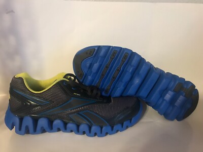Reebok Zig Activate Boys Size 6 J88321 Athletic/Gravel/Blue/Sun | eBay