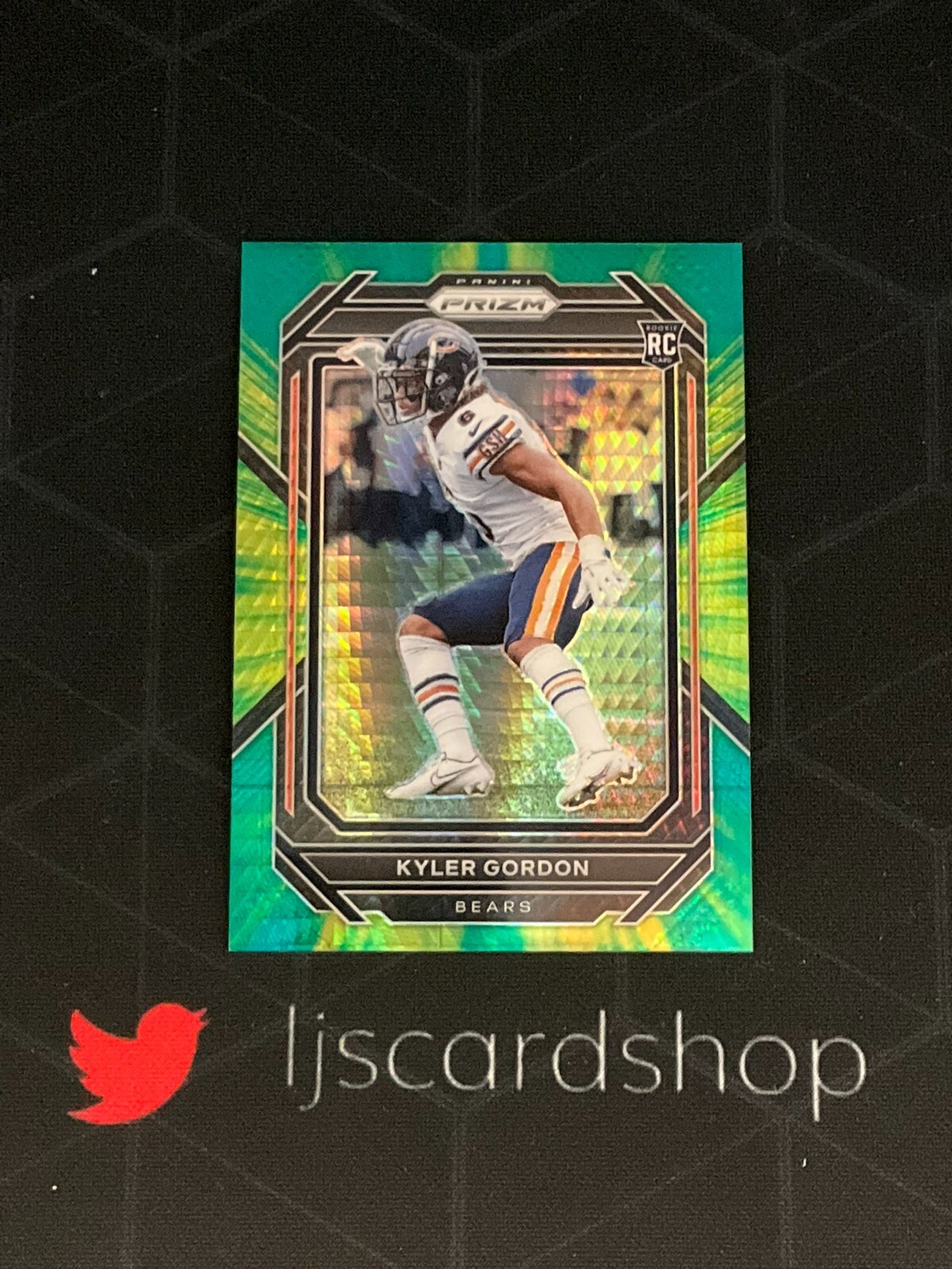 2022 Panini Prizm Kyler Gordon #385 RC Rookie Hyper 40/175 C1B B