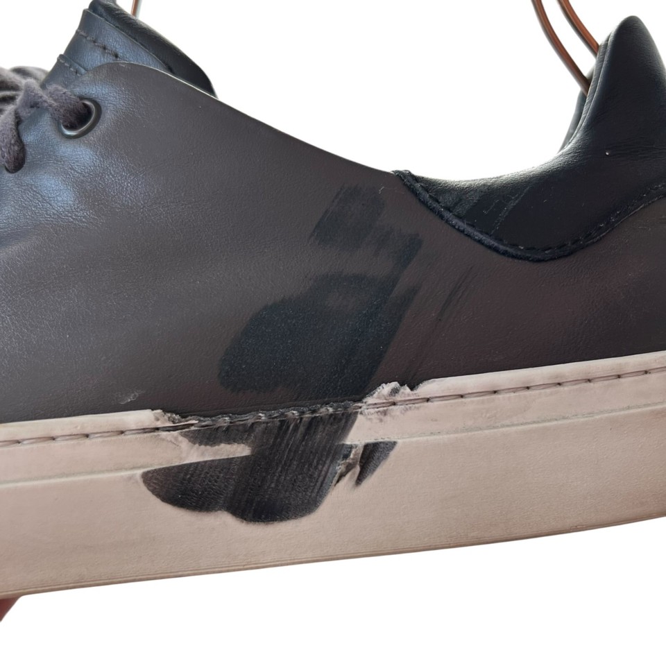 Good Man Brand sneakers Edge Elite mens 10.5 gray white lace up low top