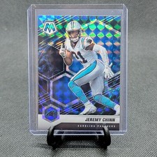 2021 Mosaic JEREMY CHIN #38 ULTRA RARE GENESIS PRIZM CASE HIT SSP Panthers