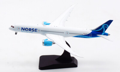 1:400 JC Wings NORSE BOEING B787-9 Passenger Airplane Diecast Plane Model