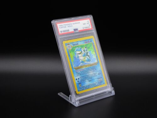 5x Stojak na karty stopniowe do etui PSA Pokemon Yugioh Karty Grading Akryl TCG - Zdjęcie 1 z 4