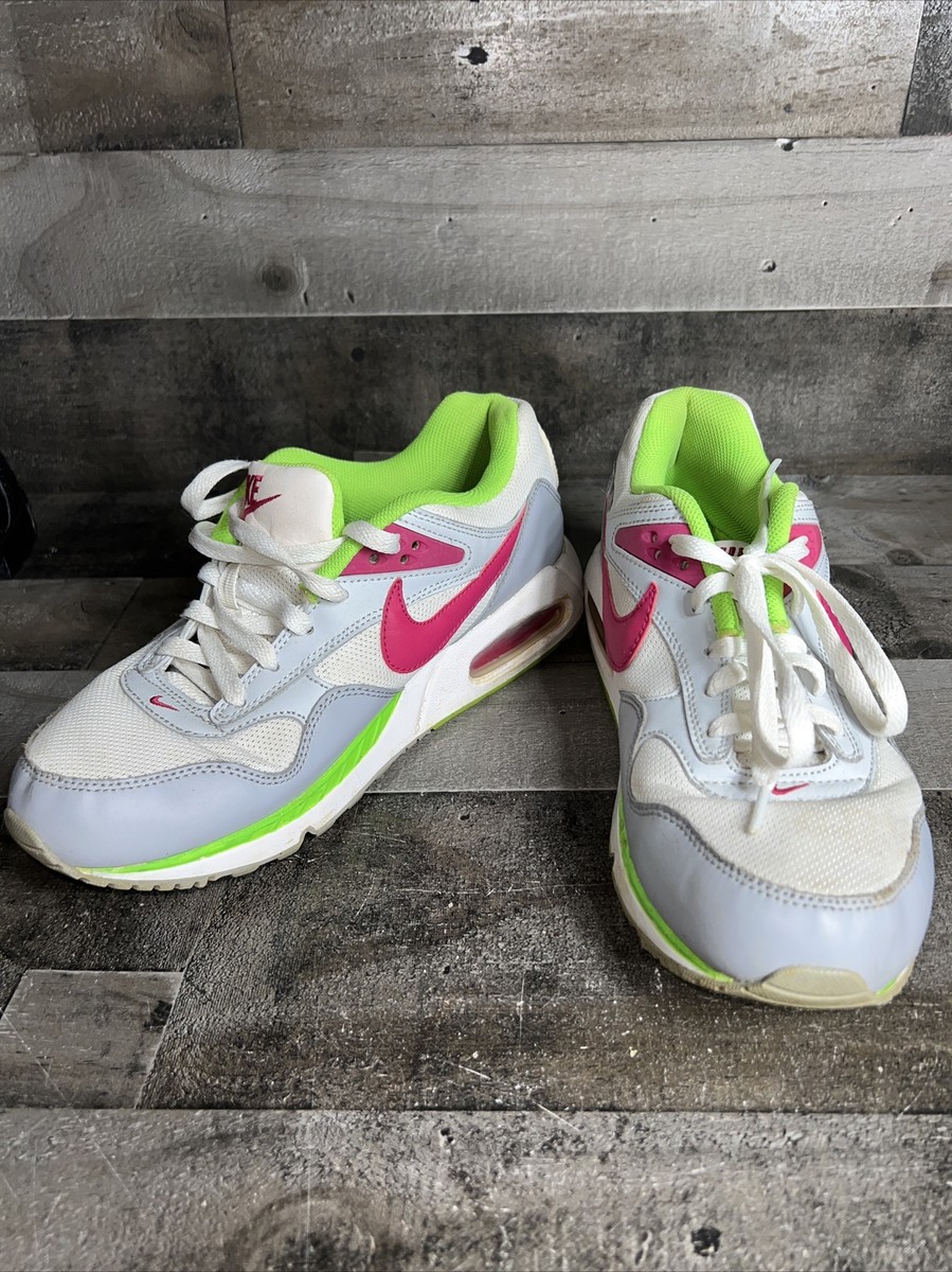 Nike Air Max Correlate Womens Shoes Sneakers Size 11 White Pink Green  511417-163