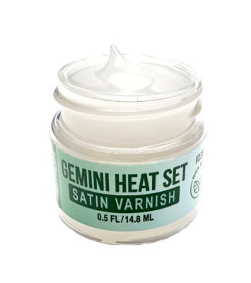 Satin Varnish 1/2 oz, Gemini Heat Set Paint,  For Painting Reborn Dolls