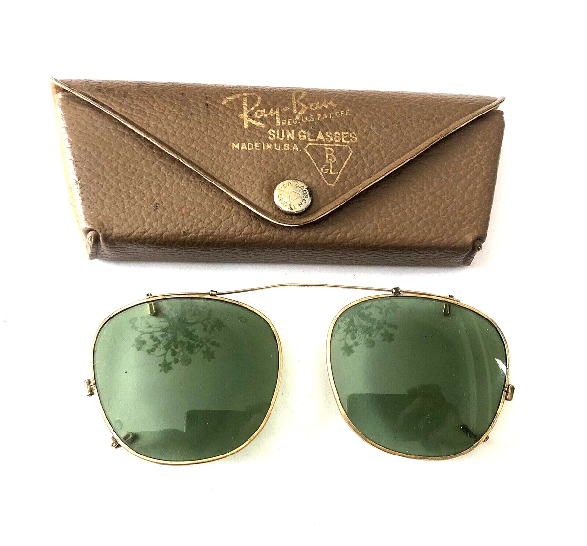 Ray Ban Clip On In Vintage Sunglasses for sale | eBay