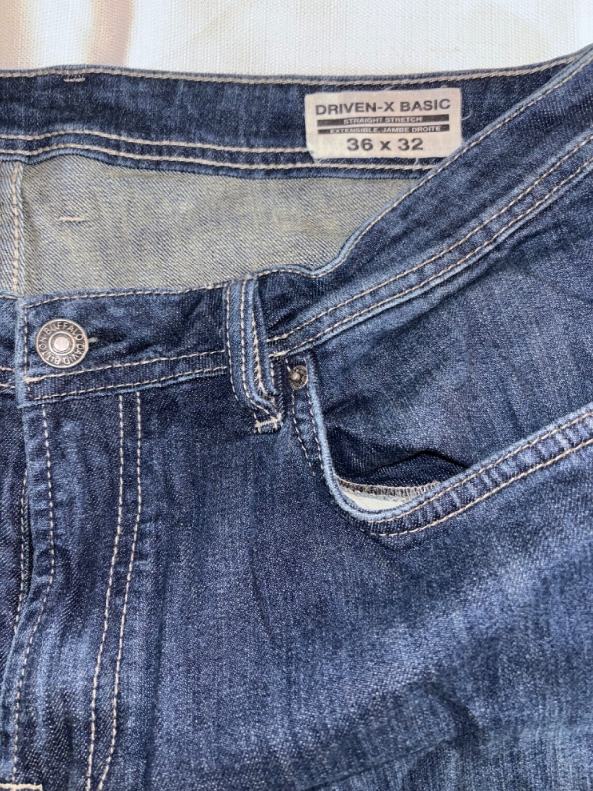 Buffalo Driven-X Basic Straight Stretch Jeans Men… - image 4