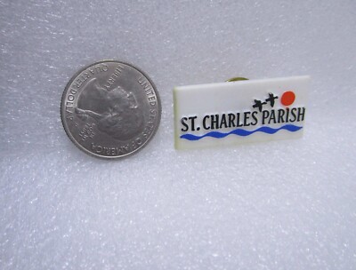 St. Charles Parish Louisiana Plastic Pin