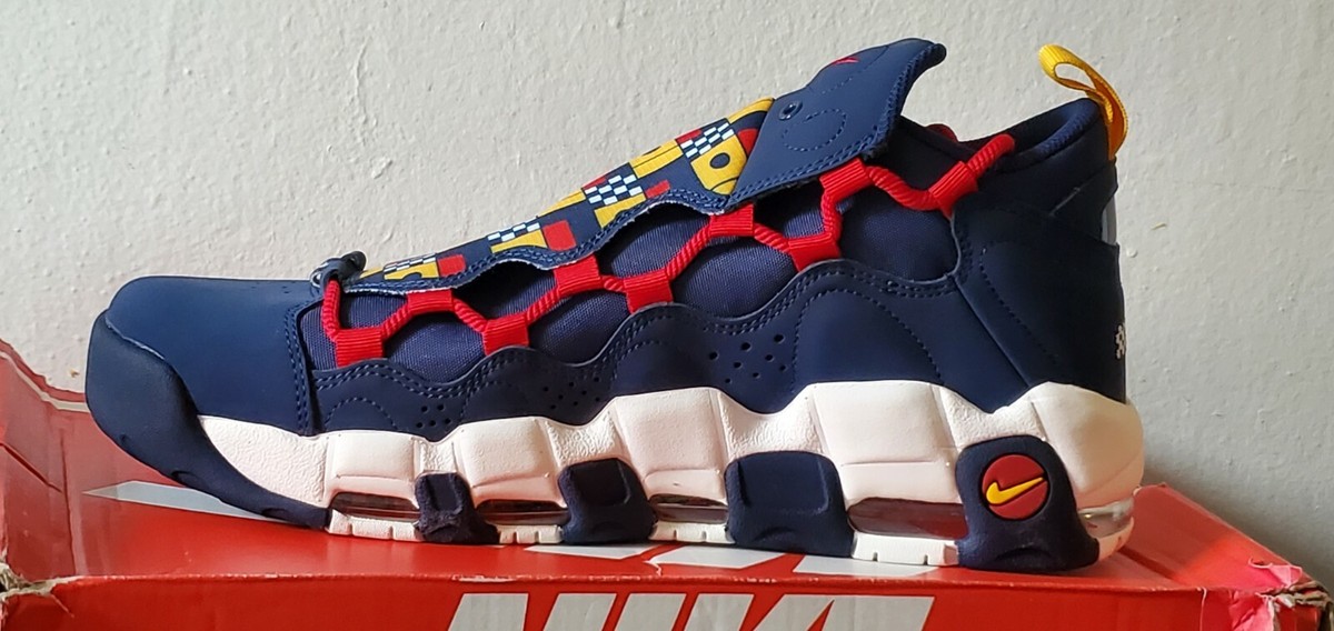 Nike Air More Money Nautical Redux Sneakers Men\'s Sz 10 Shoes Nike Air More Money Nautical Redux Sneakers Men main image 3