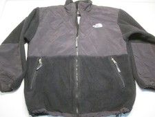 The North Face Youth Unisex Size XL Fleece Jacket Black Denali