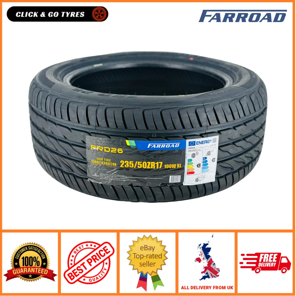 4 x 235/50ZR17 FARROAD FRD26 100W XL - High Performance - 235 50 17 - 2355017 - Image 4 of 4
