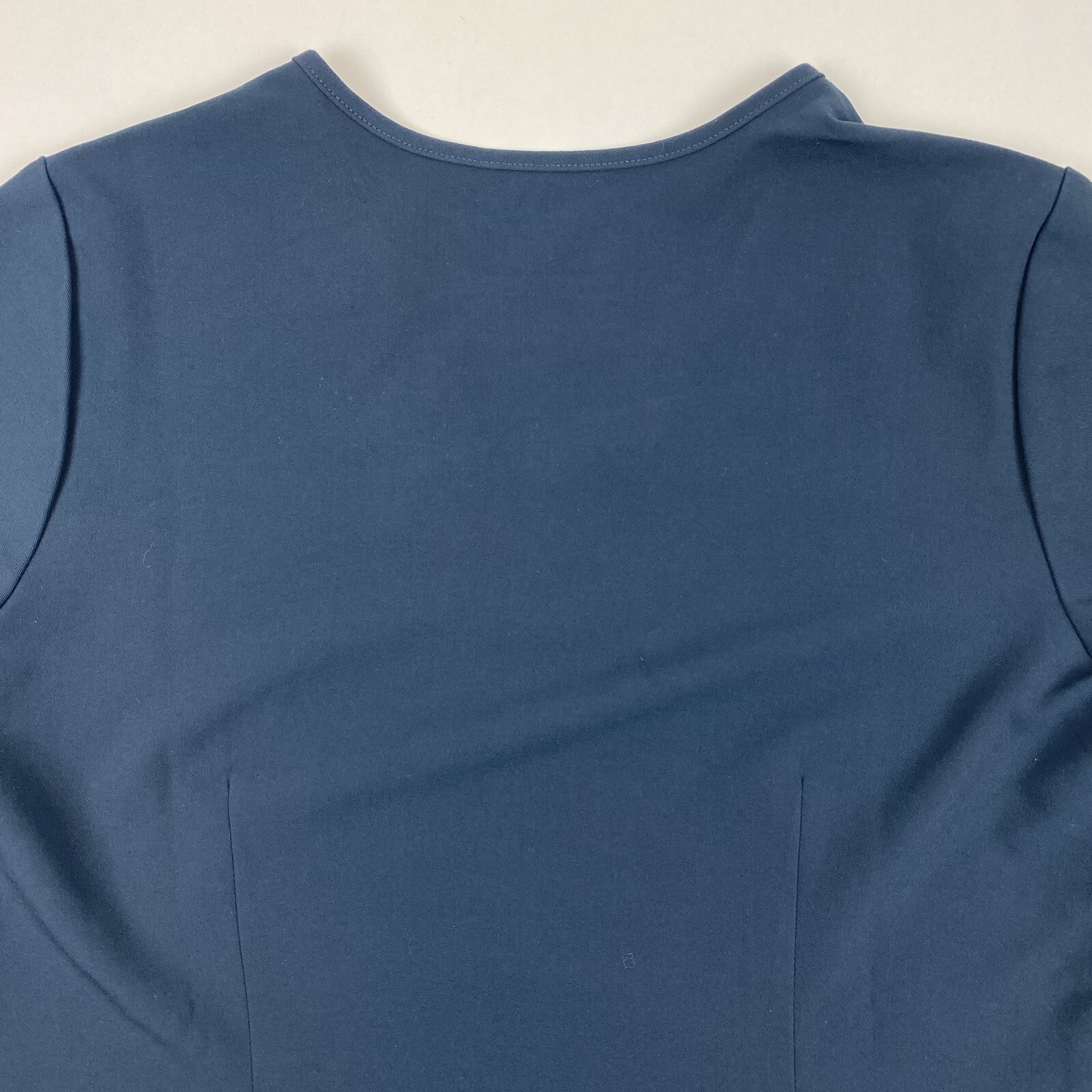 FIGS Technical Collection Scrub Top Solid Blue Wo… - image 10