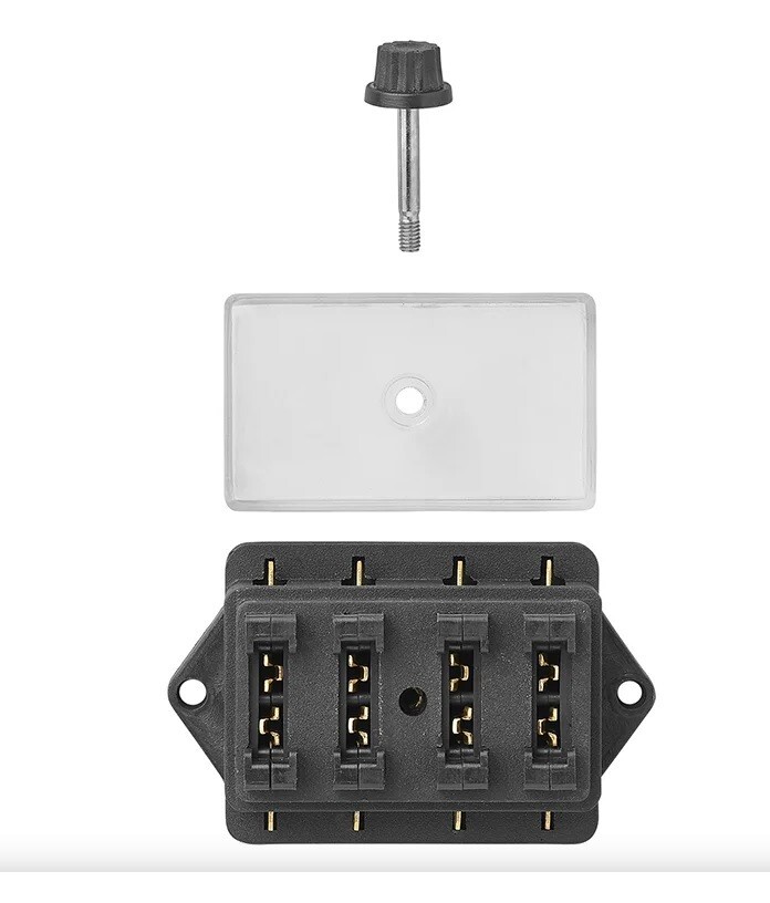 10 Way Blade Fuse Box Holder Met Led Waarschuwings... - Grandado