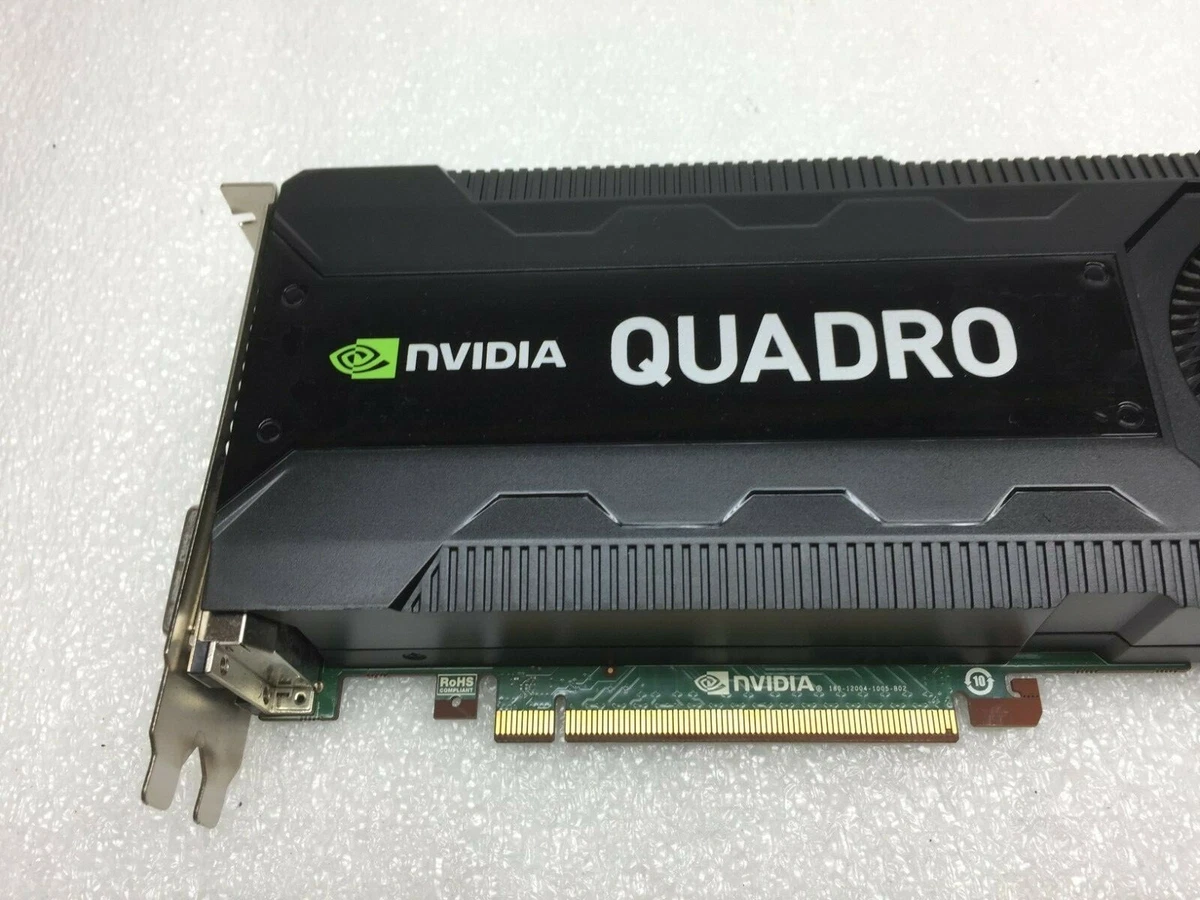 NVIDIA Quadro K5000 4GB GDDR5 PCIe 2.0 x16 GPU Graphics Card W Bracket FREE SHIP