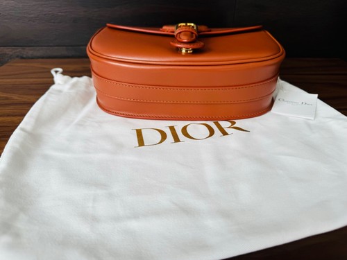 Dior Bobby Medium Dark Tan Crossbody Shoulder Bag New With Tags - Picture 5 of 19