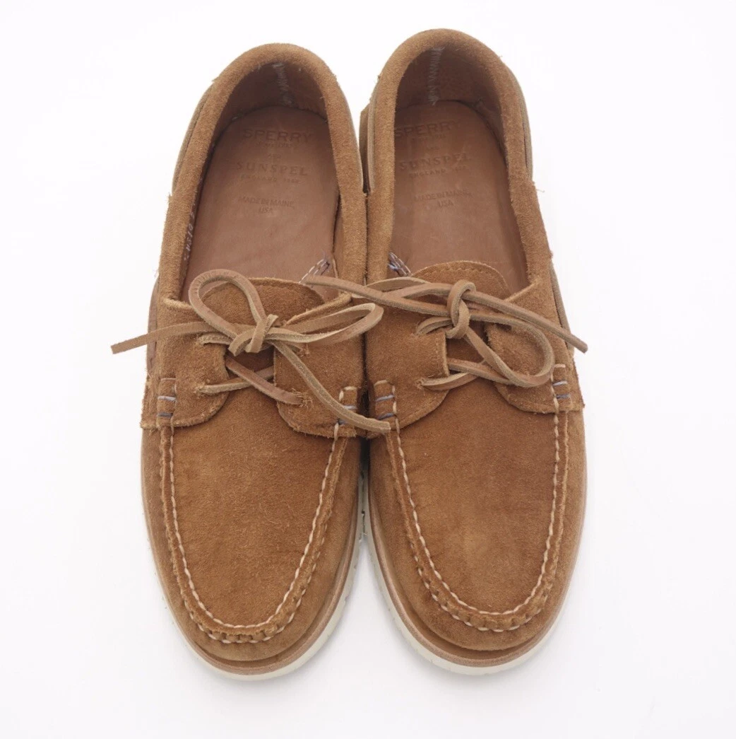 Men's sperry authentic original sale suede boat shoe