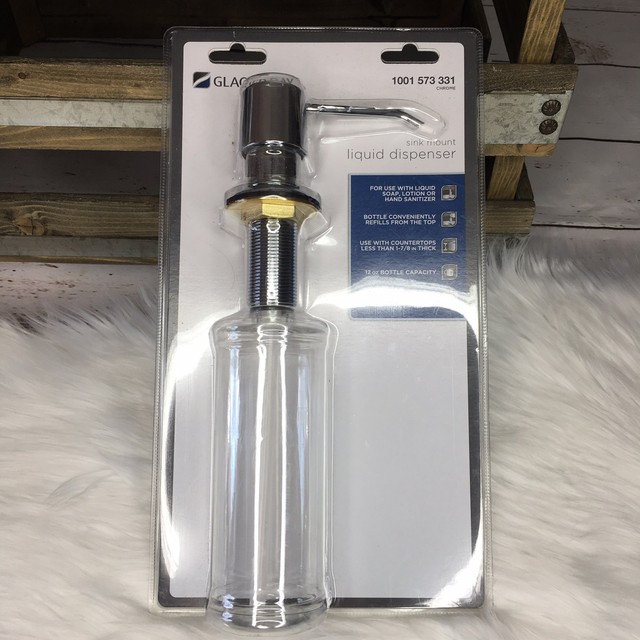 Glacier Bay Sink Mount soap Dispenser Chrome 1001573336 eBay