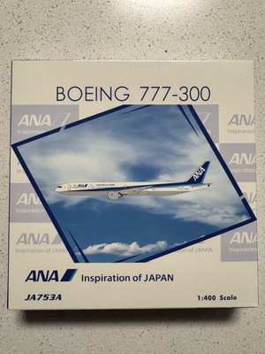 Phoenix ANA Inspiration of JAPAN for Boeing B777-300 JA753A 1/400 plane Model