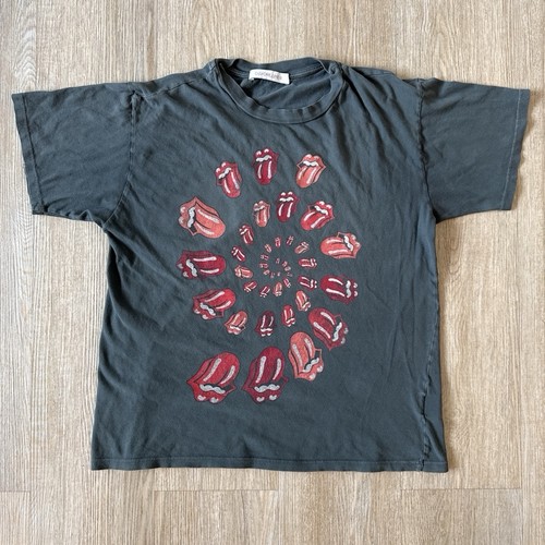 DAYDREAMER The Rolling Stones A Bigger Bang Tour T-Shirt M Gray Cotton Used
