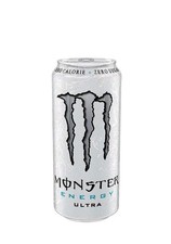 3 &times; 500ml Monster Energy Drink ultra white Zero Sugar