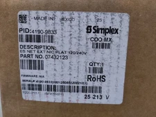 Simplex ES Net External Network interface