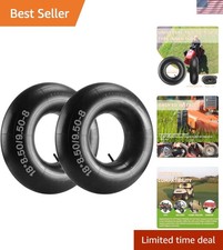 2 Pack 18x8.50-8/18x9.50-8 Heavy-Duty Inner Tubes - TR-13 Valve for Safety