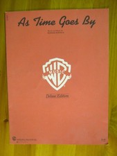 As Time Goes By Deluxe Edition Herman Hupfeld 1931 Sheet Music