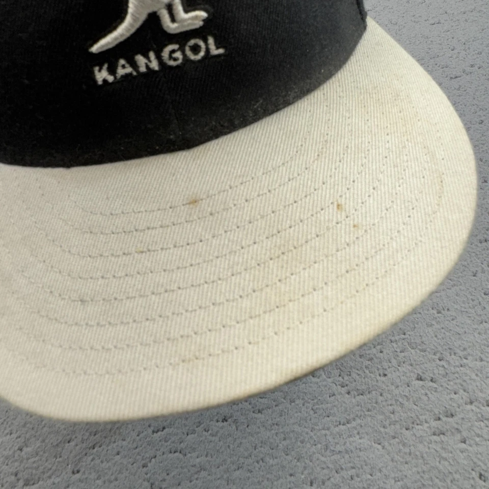 Boné Kangol masculino ajustado médio preto beisebol color block flexfit hip hop - Imagem 4 de 4