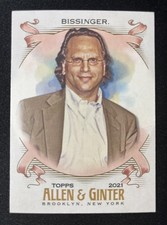 2021 Topps Allen & Ginter #262 Buzz Bissinger Author