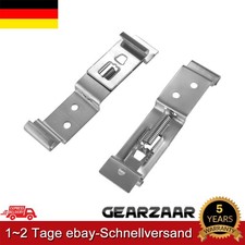 Kennzeichenspanner Halter Passend für Skoda Universal Metall 2x Edelstahl Paar