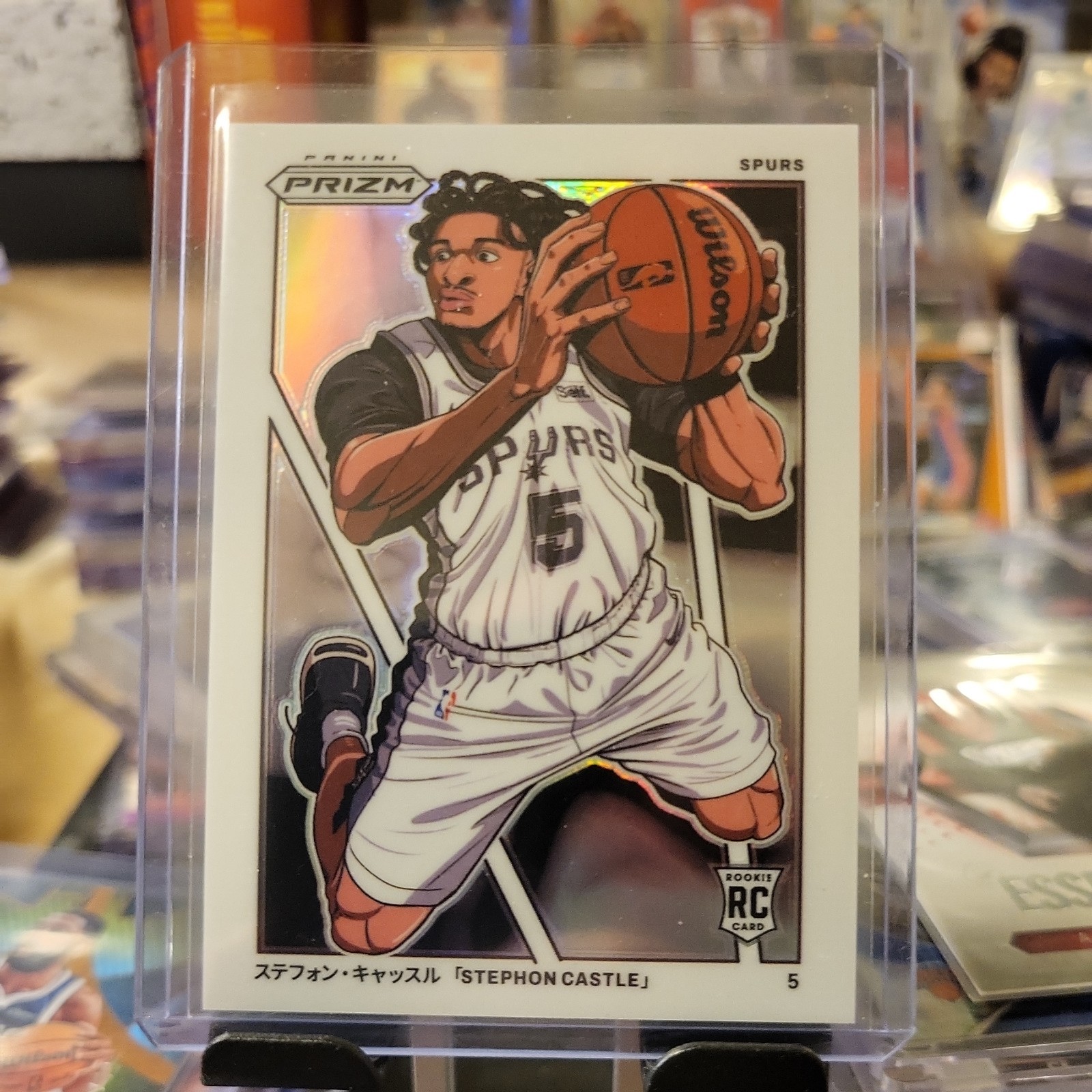 2024-25 Panini Prizm - Manga Stephon Castle #15 (RC)