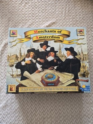 Hard to find!   Rio Grande Boardgame MERCHANTS OF AMSTERDAM See Note Below