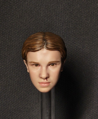 Stranger Things Eleven (Jane Hopper) 1/6 Painted Custom Head Sculpt