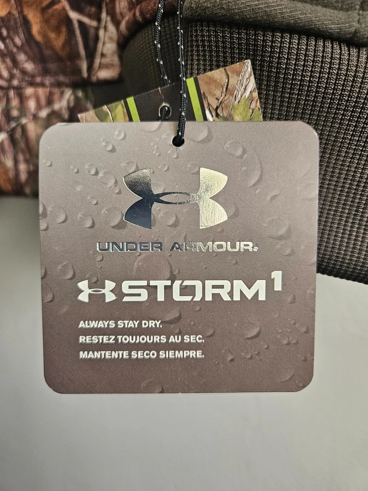 UA Storm Under Armour Realtree Women's Camo Jacket Size XL FLEECE LINED STORM1 - Image 4 of 4