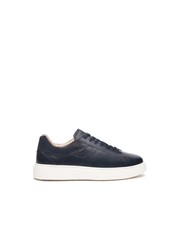 Scarpe Nero Giardini uomo sneakers in pelle E500700U Delavato Blu