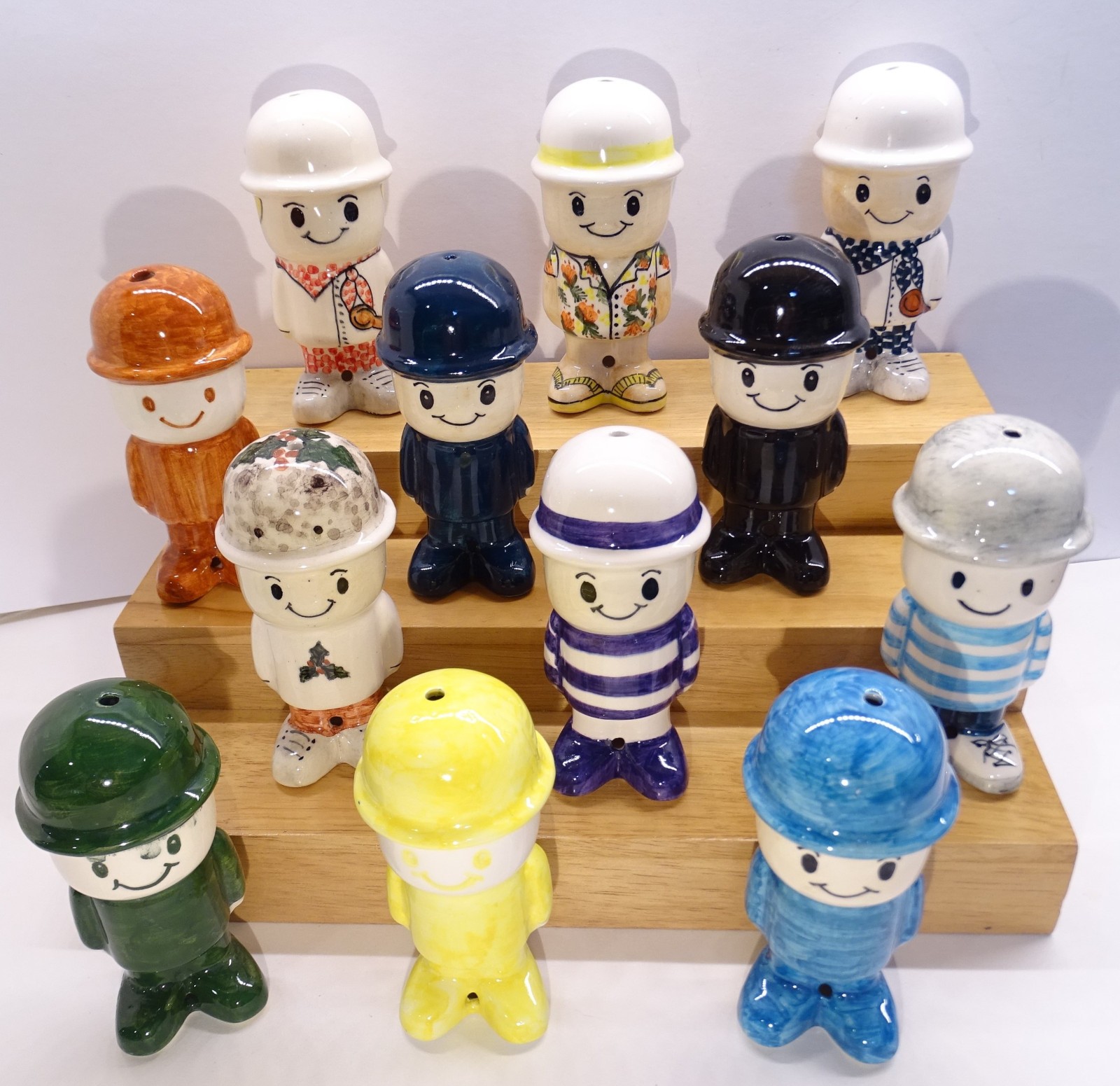 ENGLAND Mr. Fred the Flour Guy, Hawaii Vacation, Pie Bird BLP Babbacombe Pottery