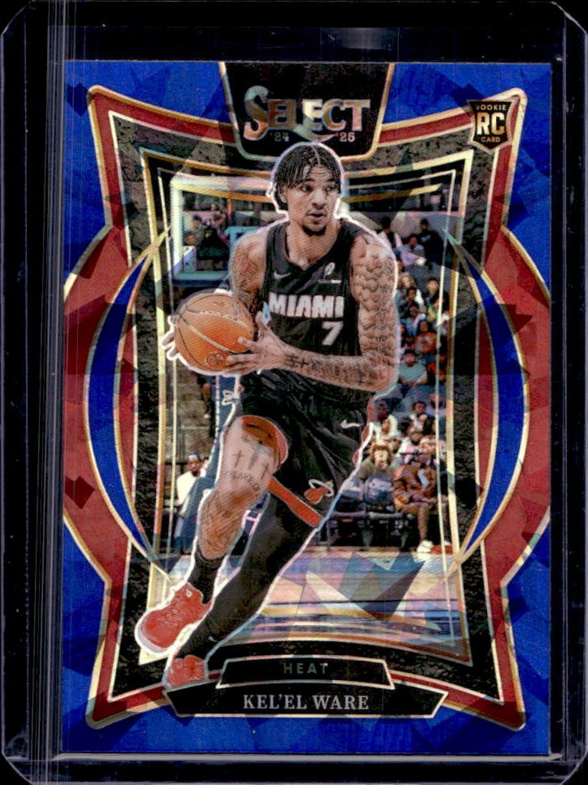 2024-25 Select Kel'el Ware Concourse RC Blue Cracked Ice Prizm #66 Heat