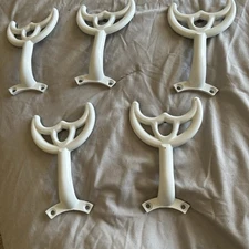 HUNTER 52' CEILING FAN REPLACEMENT ARM/BRACKET WHITE  4/1986