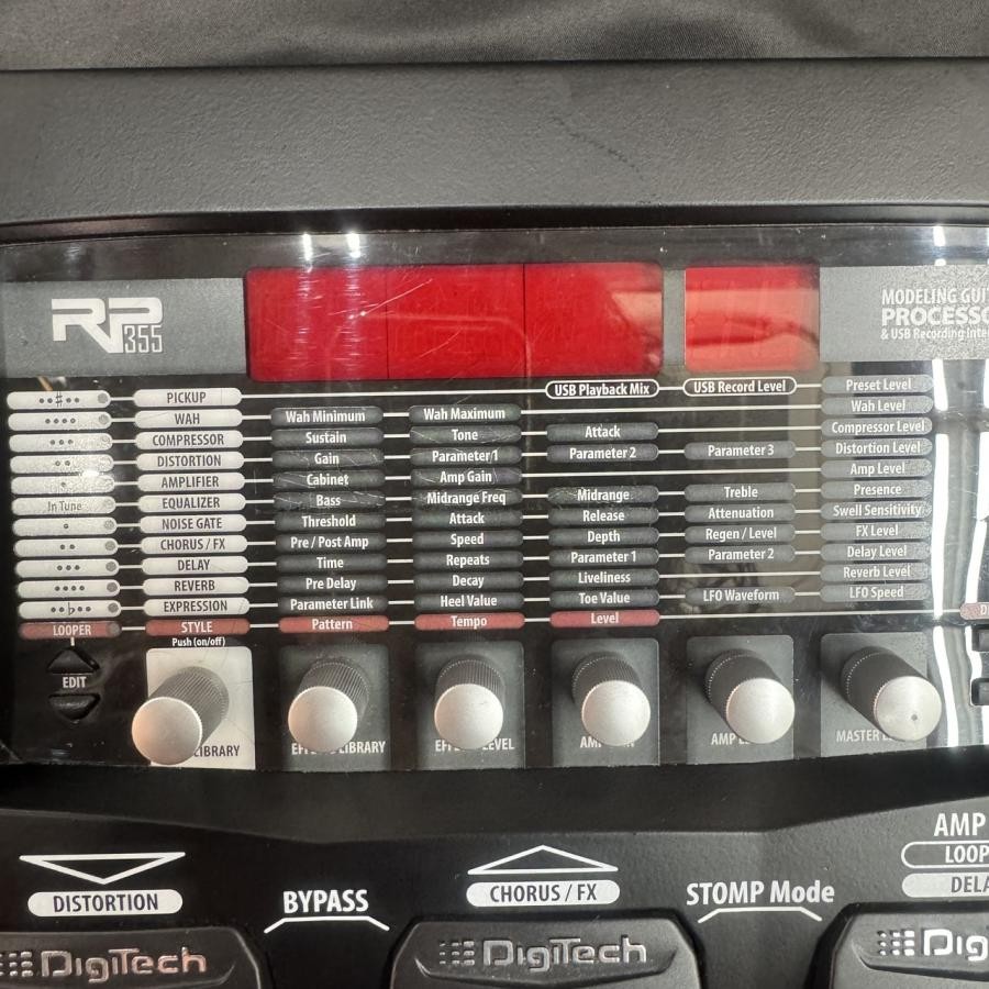 DigiTech RP355 Multi-Effects Guitar Effect Pedal for sale
