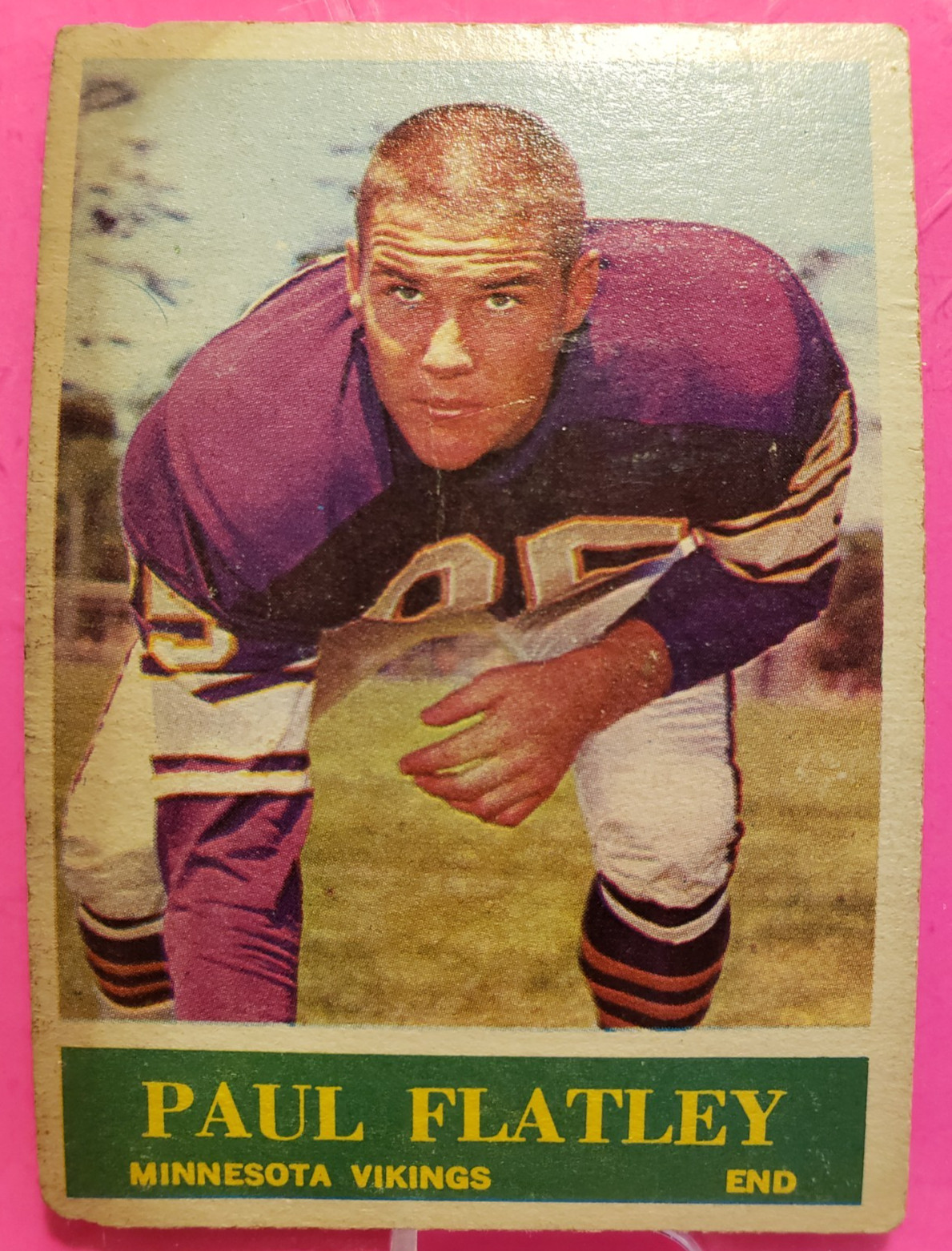 Paul Flatley #102 Football Cards 1964 Philadelphia trading card — raw and PSA graded price guide