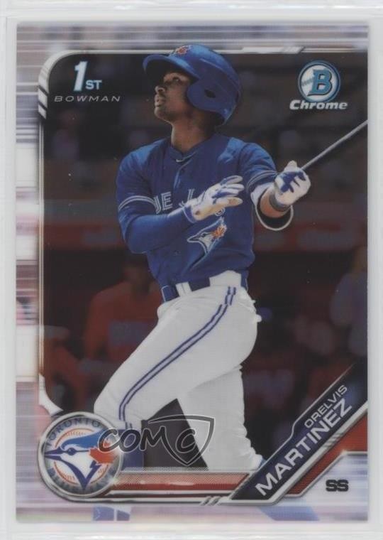 2019 Bowman Chrome Prospects Orelvis Martinez #BCP-69 00jz