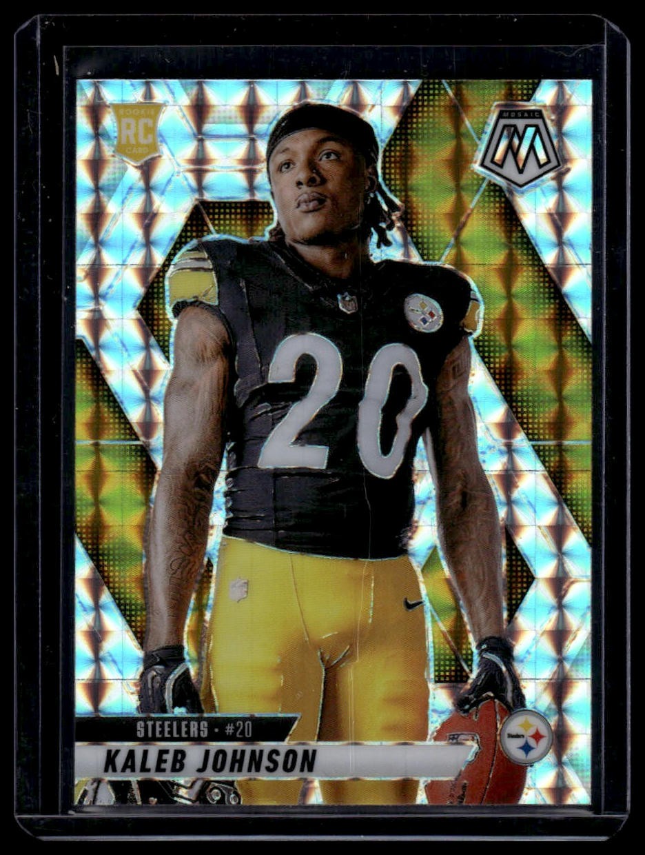 2025 Panini Mosaic #289 Kaleb Johnson