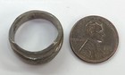 Mexico 925 Sterling Modernist Split Wavy Band Ring 6g — photo 2